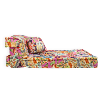 Canapé Chaise Longue Mah Jong de Roche Bobois, conçu par Hans Hopfer