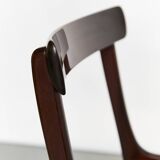 Chaise par Ole Wanscher en acajou pour Poul Jeppesens, Rungsted 1950