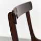Chaise par Ole Wanscher en acajou pour Poul Jeppesens, Rungsted 1950