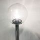 Vintage chrome and glass floor lamp, 1970s