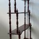 Library - turned wooden shelf