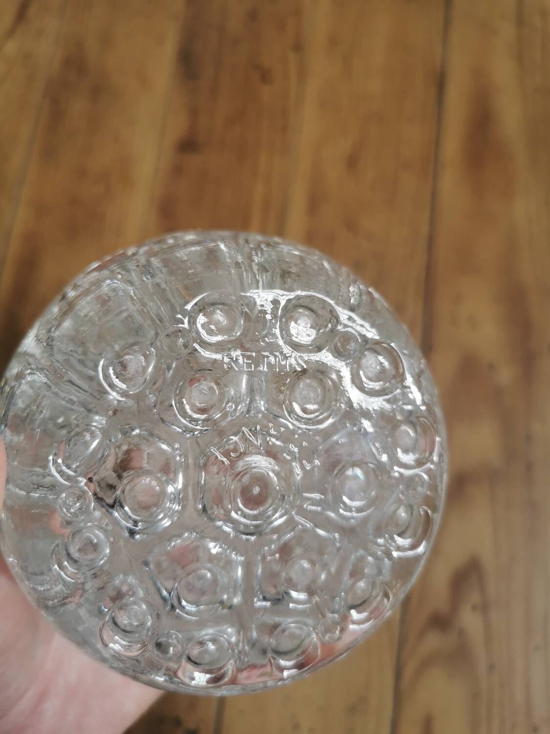 Reims glass flower pick