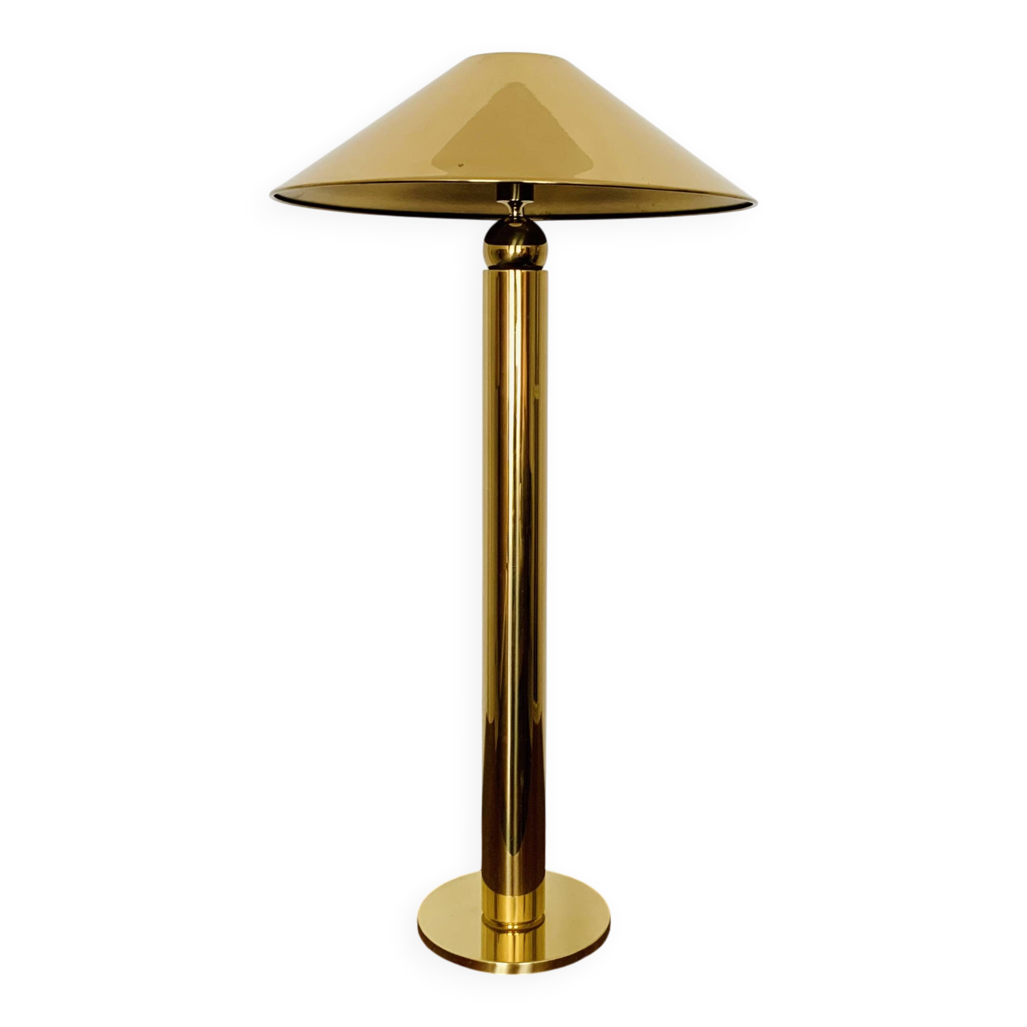 Brass Floor Lamp by Florian Schulz