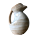 Zoomorphic pitcher faiencerie de saint amand 60s