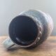 West Germany Bay 93-25 vase, vintage fat lava red and gray ceramic