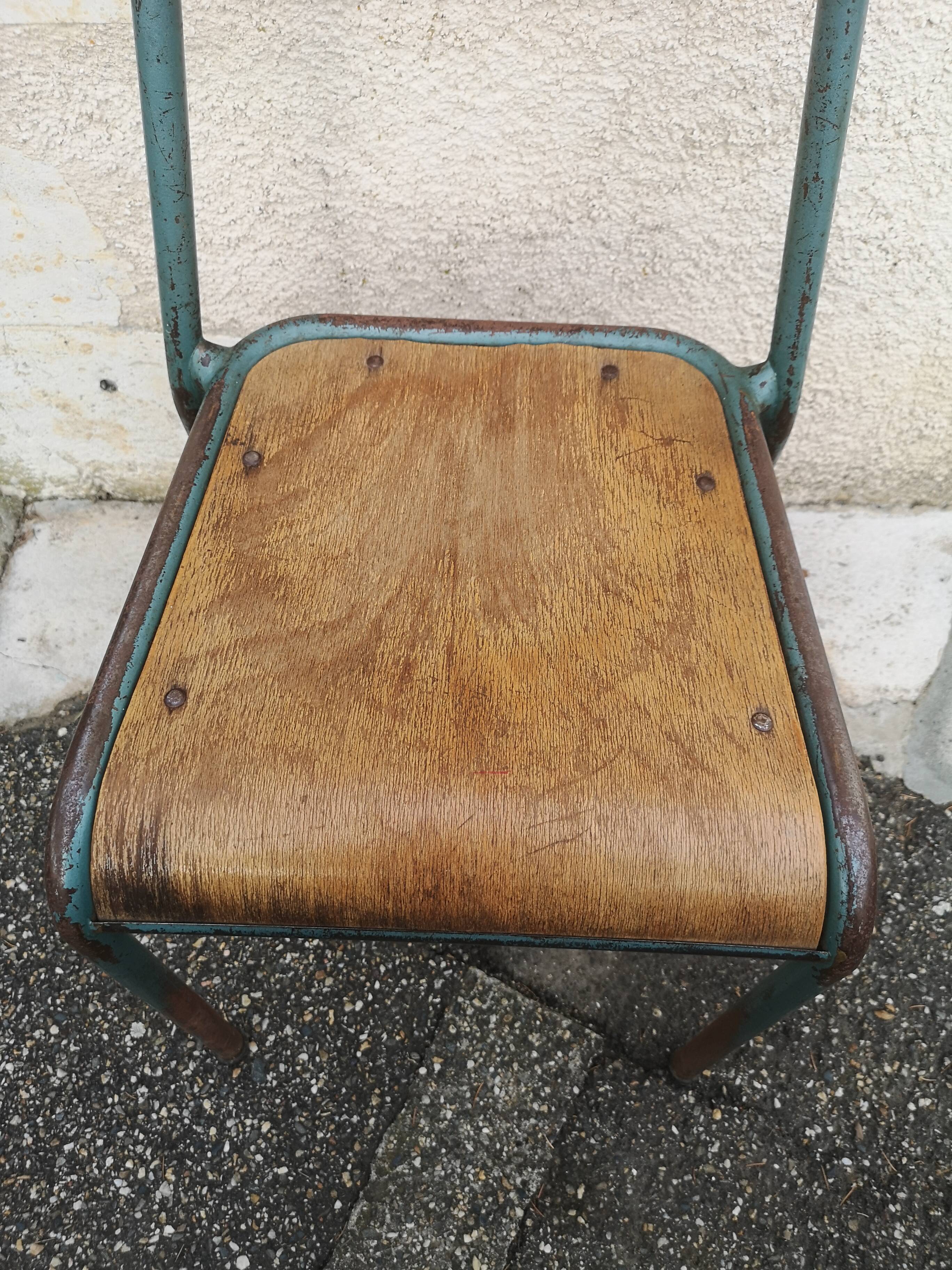 Stella vintage school chair