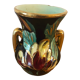 Vase art deco signed vallauris hand decorations