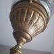 Art Deco Acorn Hanging Light Fixture, Antique Chandelier