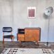 Meuble tv enfilade vintage pieds compas