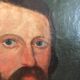 Portrait huile XIX