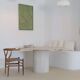 Omega 120 cm D dining table