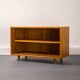 Mid-century low shelf in teak