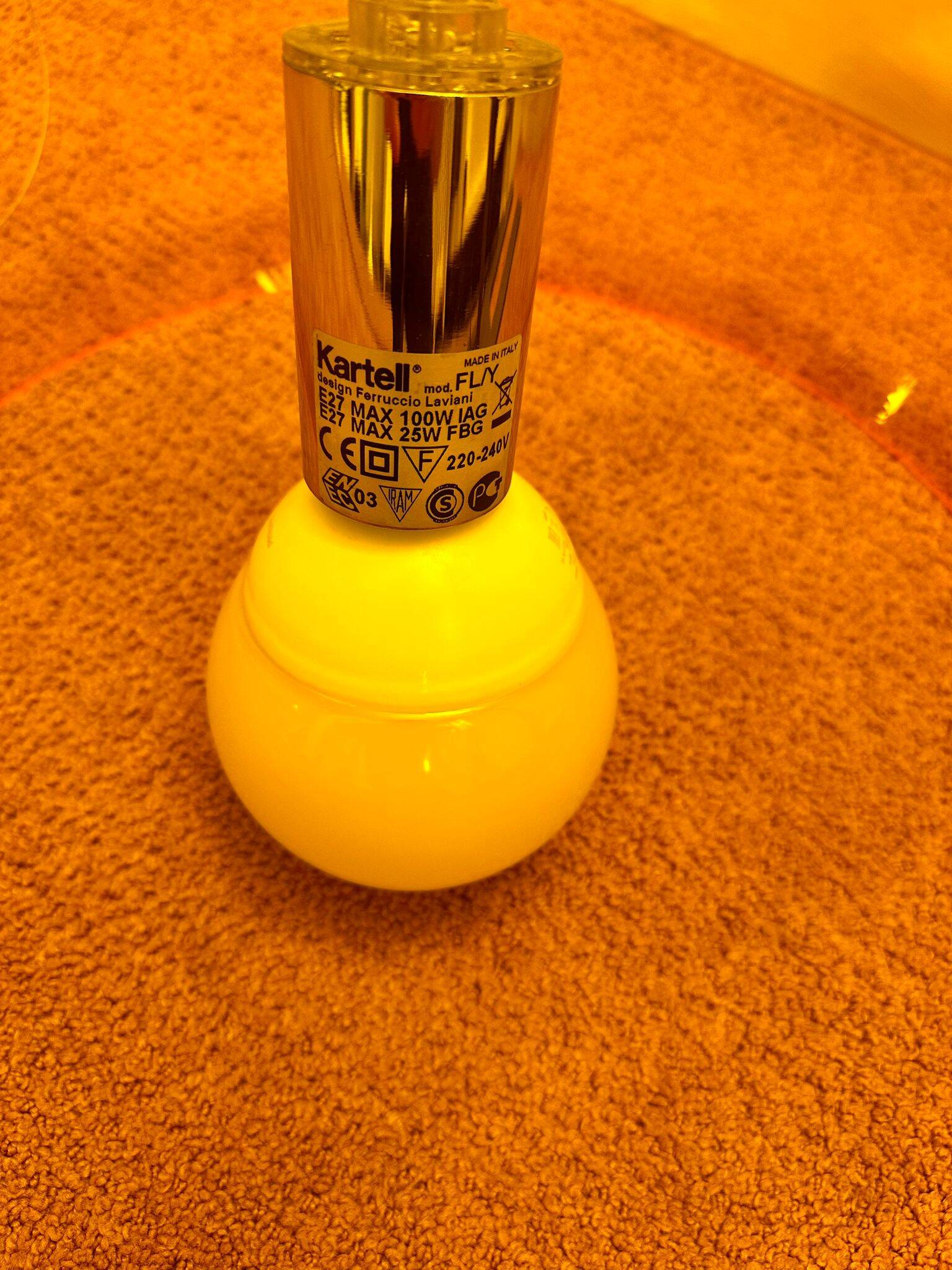 Kartell FL/Y pendant light