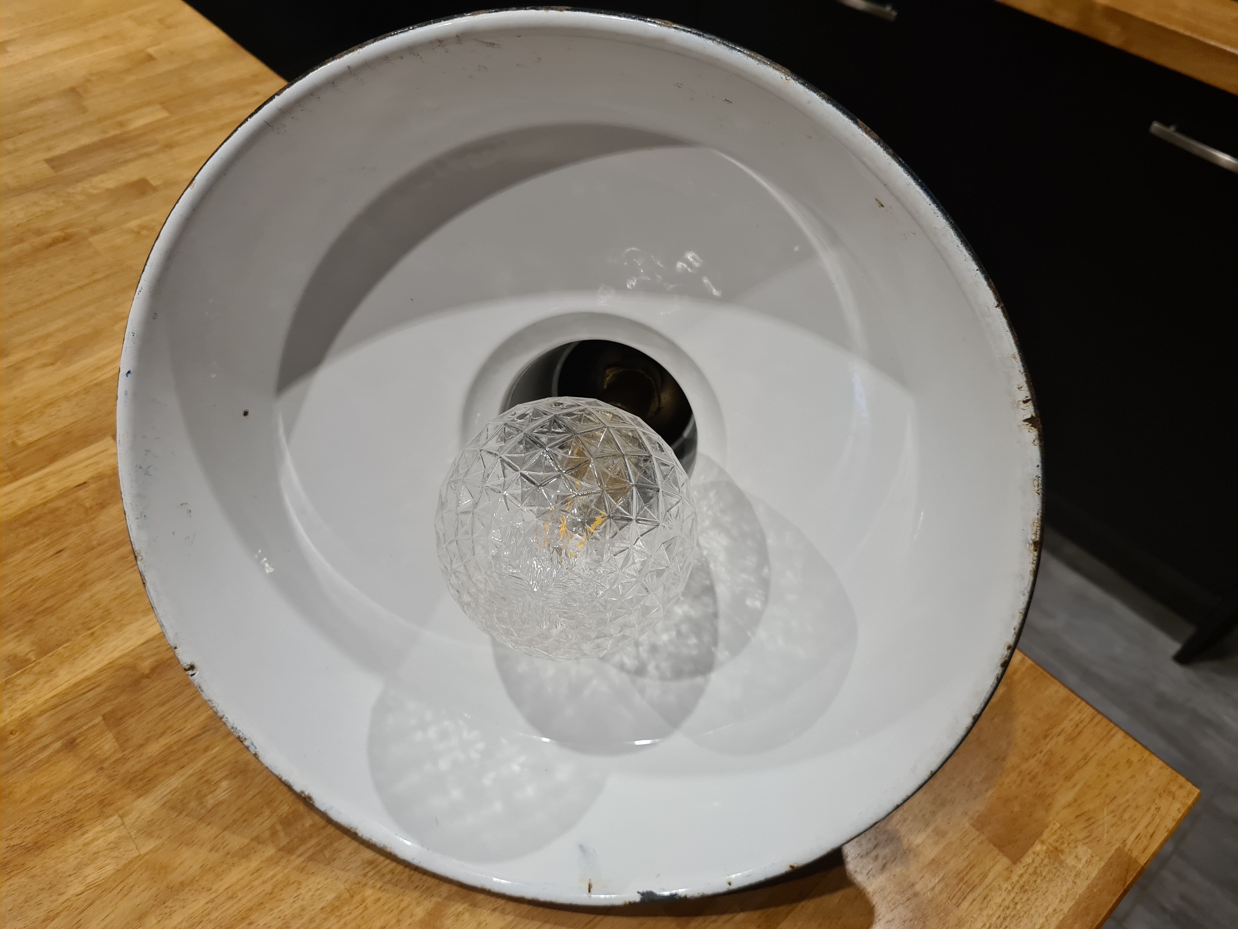 Industrial hanging lamp