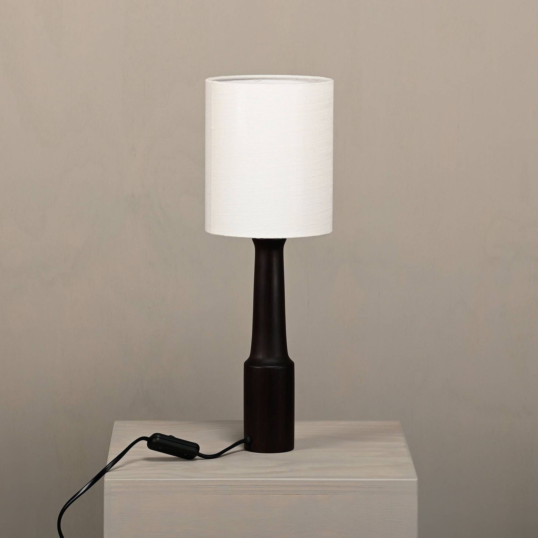 Lampe de table en palissandre scandinave, Danemark années 1960