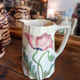 Carafe .slip. decor poppies