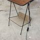 Lampadaire cordage vintage porte revue