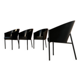 4 chaises « Costes » design Philippe Starck vers 1985