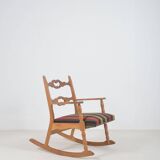 Danish rocking chair by Henning Kjærnulff for EG Kvalitetsmobel, 1960s