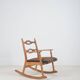 Danish rocking chair by Henning Kjærnulff for EG Kvalitetsmobel, 1960s
