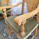 8 ceruse oak style chairs