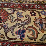 Tapis indien avec mélange de design « Ispahan »/« Kechan » des années 1980