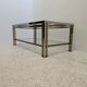 Belgo Chrome coffee table, 1970s