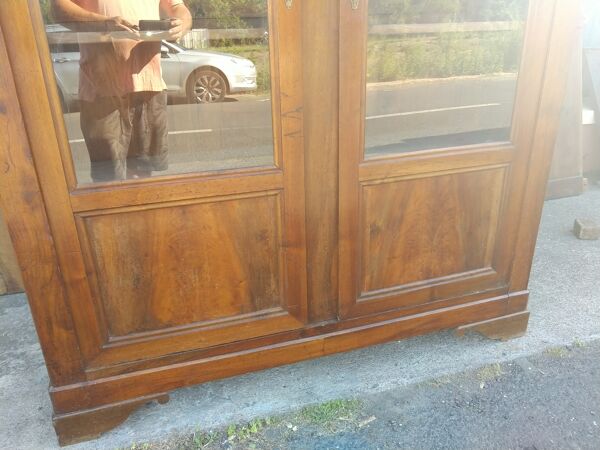 Bibliothèque Louis Philippe en noyer