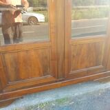 Louis Philippe walnut library