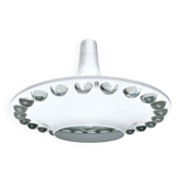 Suspension italienne d'époque espace, milieu du siècle, avec perles acryliques, années 1960