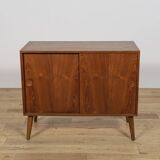 Small Mid-Century Teak Sideboard from Feldballes Møbelfabrik, Denmark, 1960