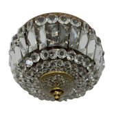 Caper basket has tassels 3 golden brass fires Deknudt