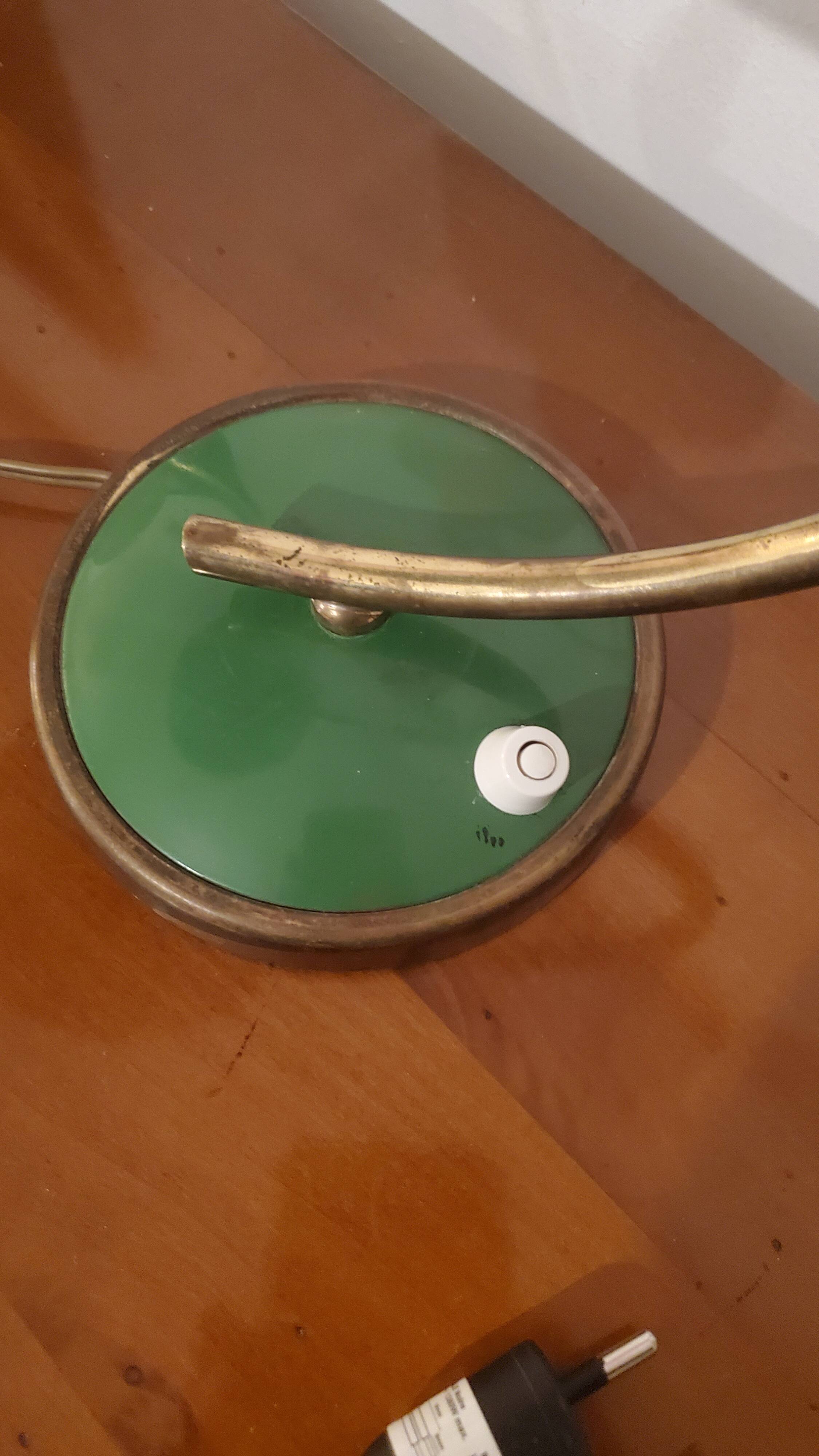 Bedside lamp, vintage table