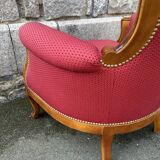 Paire de fauteuils style Louis Philippe, vintage, années 60