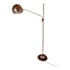 1960s space age chromed floor lamp, Italy 1960s