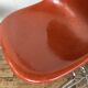 -Eames Terracotta fiberglass chair pair Hermann miller for vitra