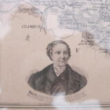 Engraving 19th France region of Yonne