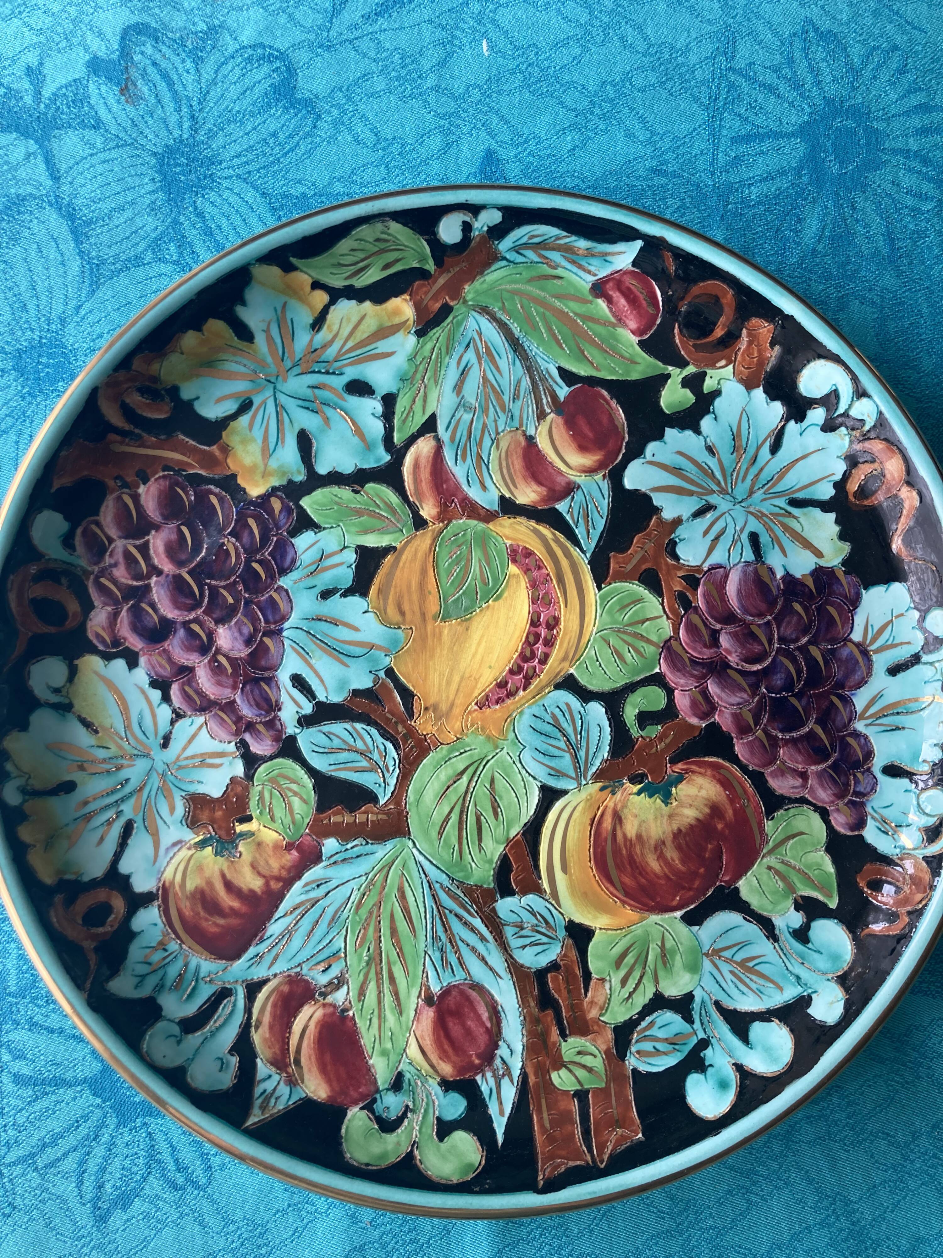 Vintage decorative plate "Cerart Monaco"