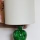 Lamp in blown glass