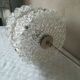 Suspension inox et verre