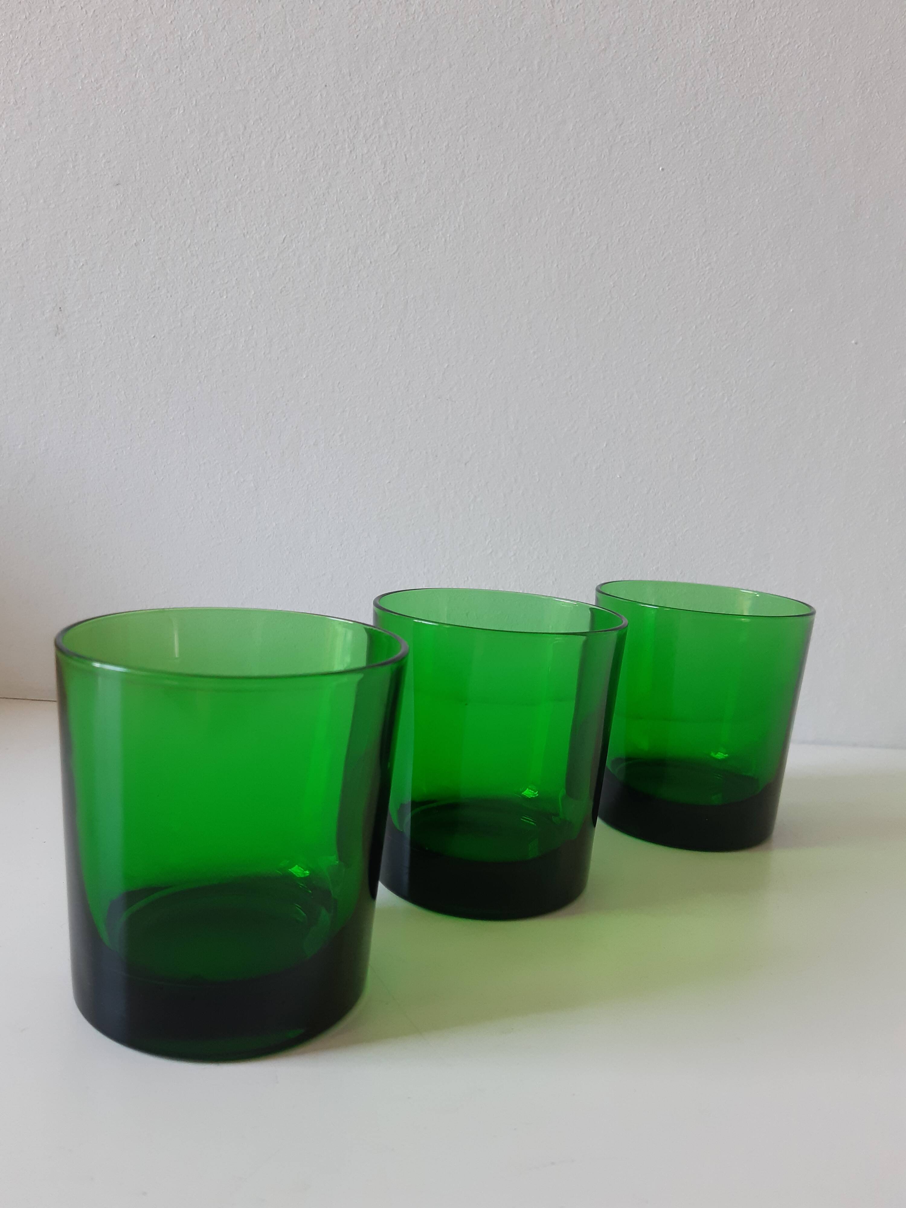Set of 6 vintage water glasses