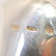 Sugar/Glacon Clamp SFAM in silver metal lion's claw