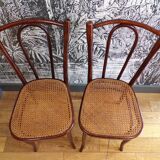 2 old Mundus bistro chairs
