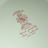 Assiettes porcelaine Lunéville