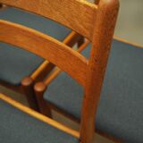 Set of six teak chairs, Danish design, 1970s, designer: Poul M. Volther