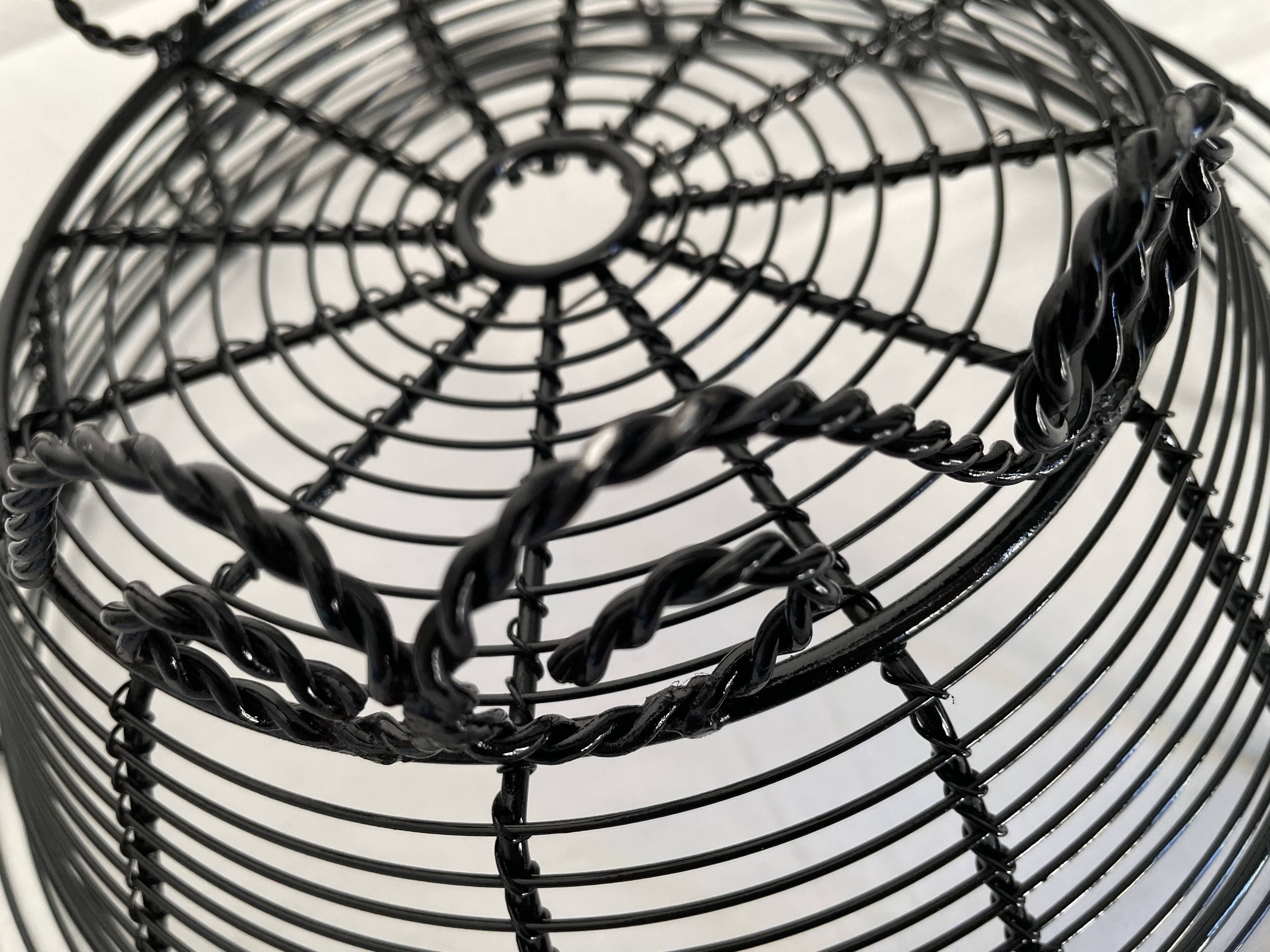 Wired metal basket