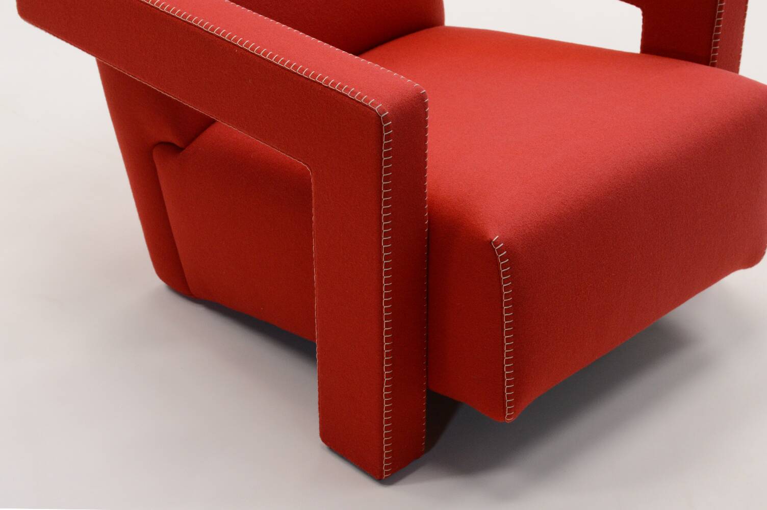 “Utrecht” chair by Gerrit Rietveld for Cassina, 1990s Italy.