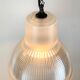 Ancient holophane 1960 diameter 27.5 cm holophanous