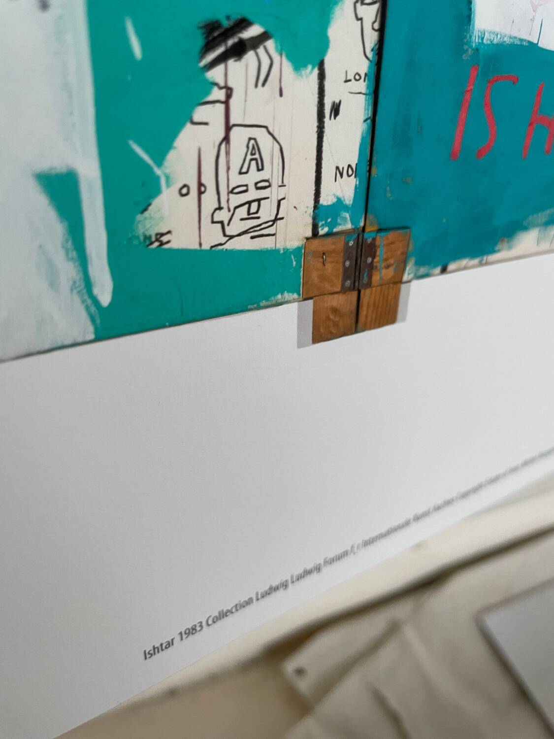 Jean Michel Basquiat (1960-1988), Ishatar 1983, publié par King McGaw, sous licence Arestar New York