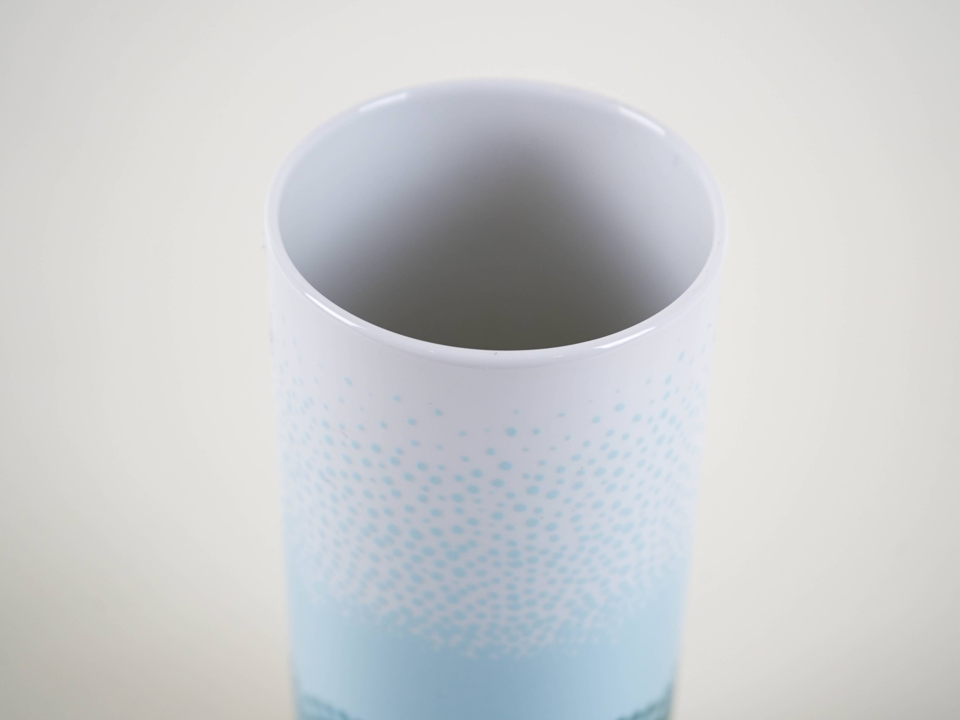 Porcelain vase, European design, 1970s, designers: A. Pozzi & I. Rabuzin, m